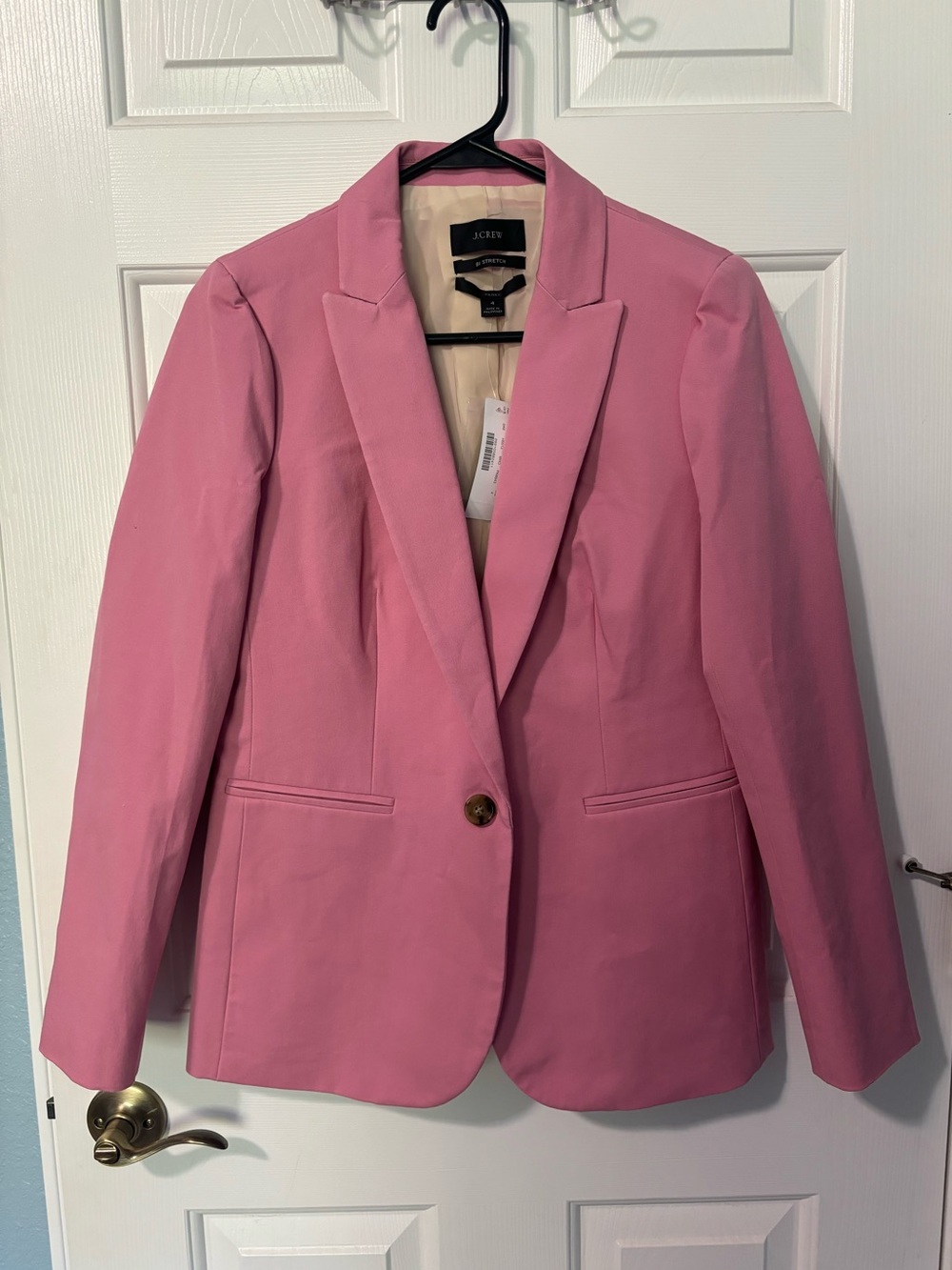 NWT J. Crew Pink Parke Blazer